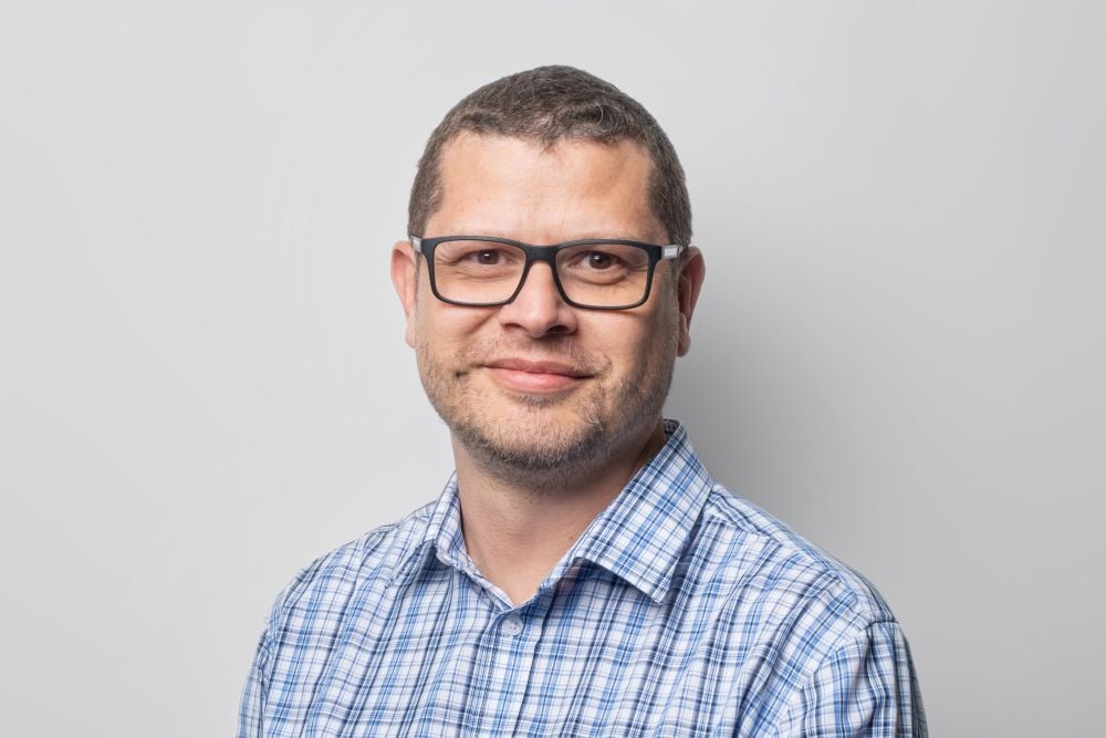 Dr Henno Schoombee, who recently obtained his EDiMSK qualification and has a special interest in AI.
