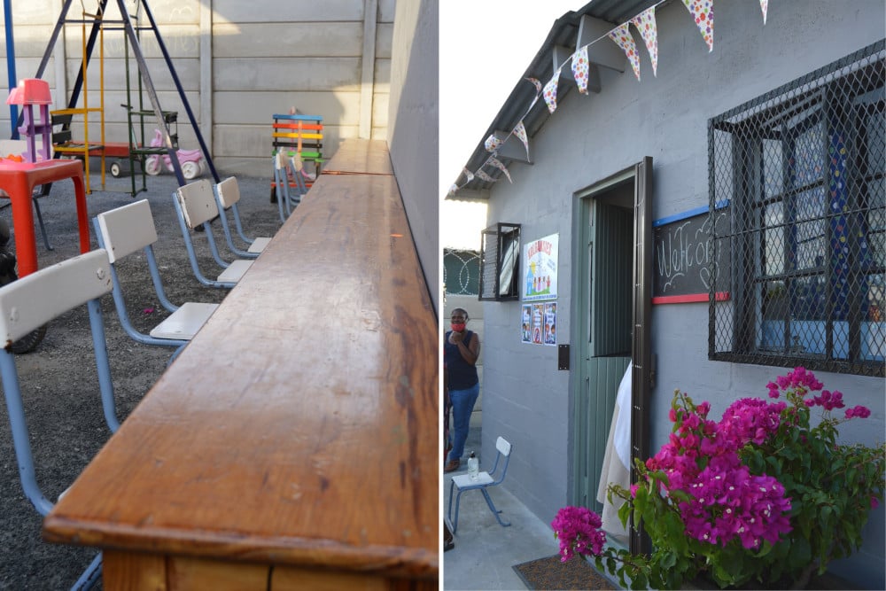 Doctors at SCP Radiology coordinated the development of the Kolgansies ECD Centre. It is situated right across from Lena Johnson’s house and well-established soup kitchen in Avian Park, Worcester and opened its doors in February 2022.