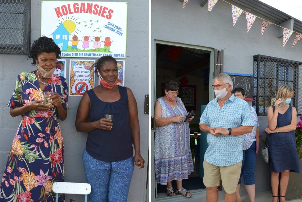 Doctors at SCP Radiology coordinated the development of the Kolgansies ECD Centre. It is situated right across from Lena Johnson’s house and well-established soup kitchen in Avian Park, Worcester and opened its doors in February 2022.