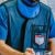 Closeup of a radiographer wearing a lead apron and thyroid shield at SCP Radiology.